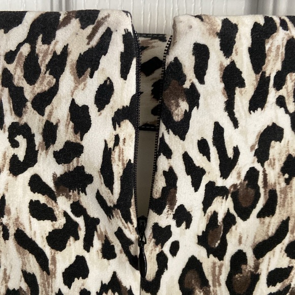 White House Black Market Leopard Print Pencil Skirt - Picture 11 of 16